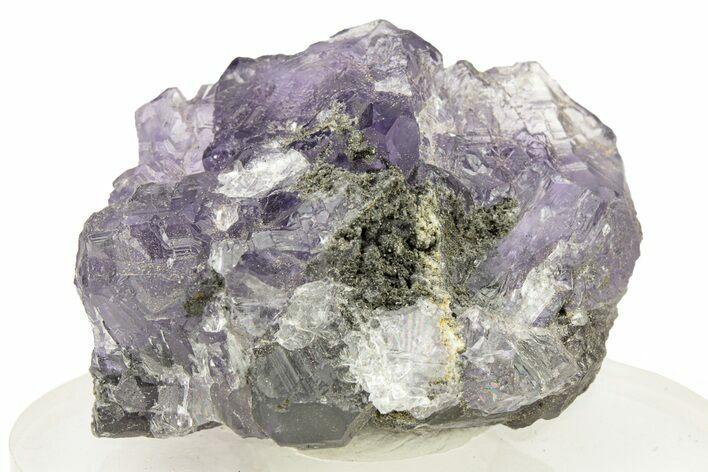 Purple Fluorite Crystal - China #257593